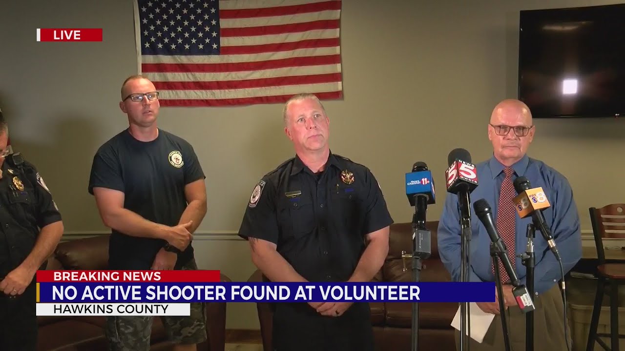 Hawkins County Sheriff: Active shooter call at Volunteer High School 'appears to be a hoax'