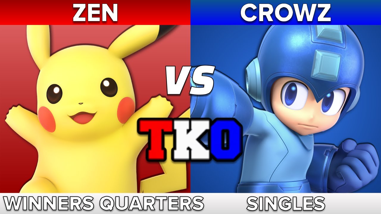 TKO 25 - Zen (Pikachu) vs CrowZ (Mega Man)