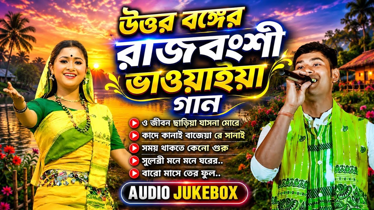 Uttar Bangla Rajbanshi Bhawaiya Gaan | কিছু বাছাই করা রাজবংশী ভাওয়াইয়া গান | new bangla hit gaan