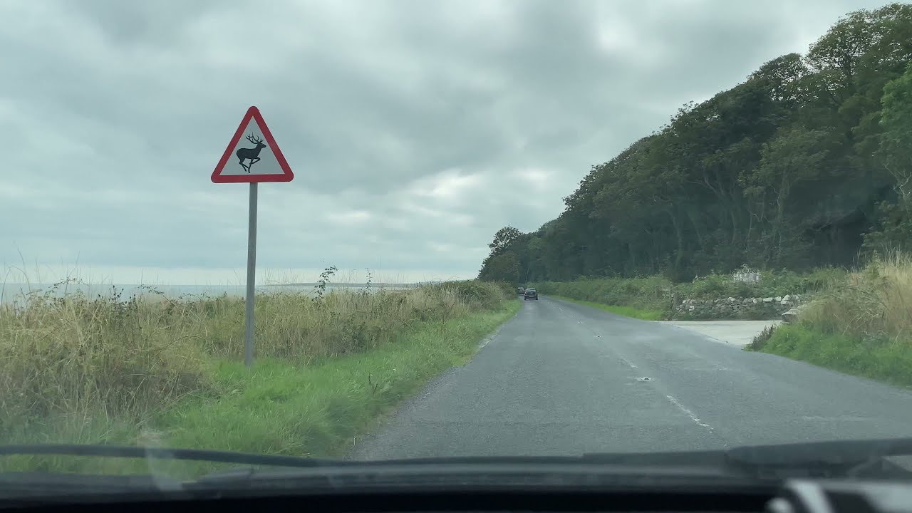 Driving in the South of Scotland - Port Logan to Drummore - August 2021