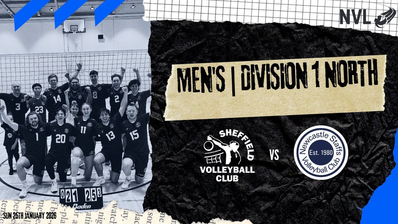 Sheffield vs NewcastleStaffs (0-3) - Full Match - Home | Men's Division 1 North 25/26