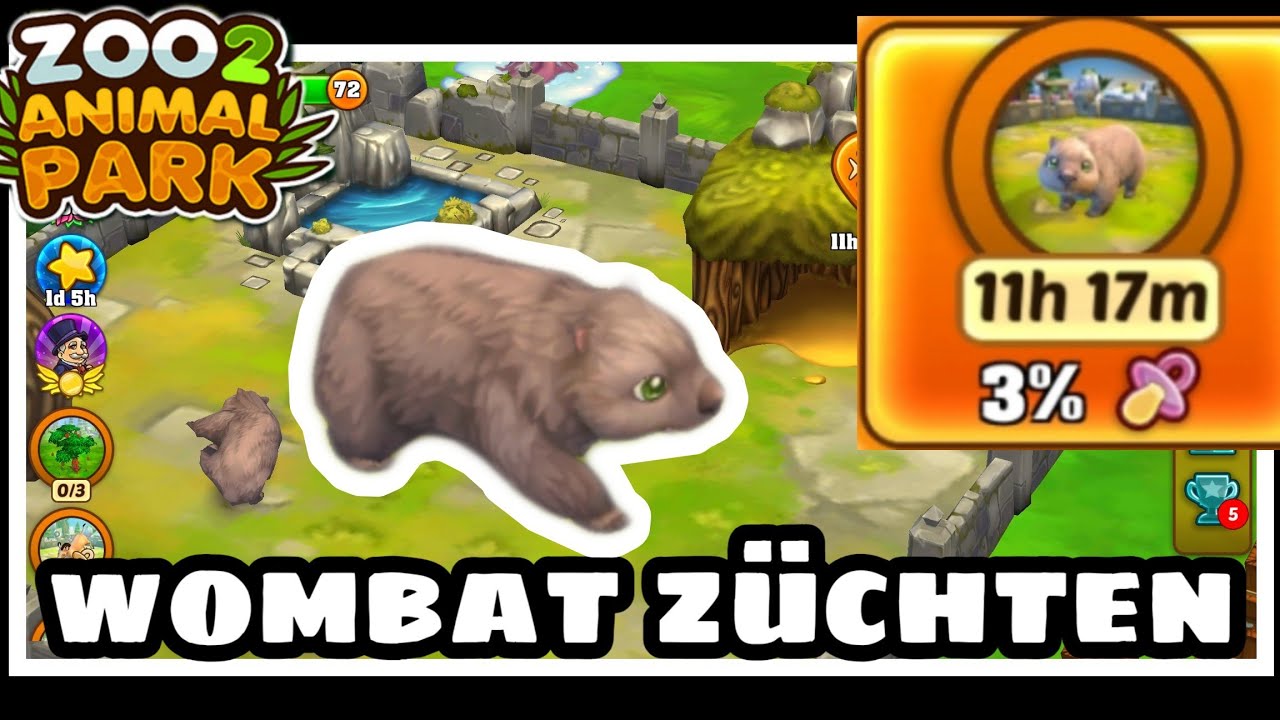 Zoo 2: Animal Park - Wombats Züchten #40 Zoo2 lets Play Tipps und Tricks Deutsch German