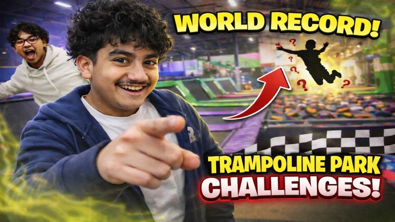 IOWA BIGGEST TRAMPOLINE PARK (BROKE WORLD RECORD)   |   Mischief Boys