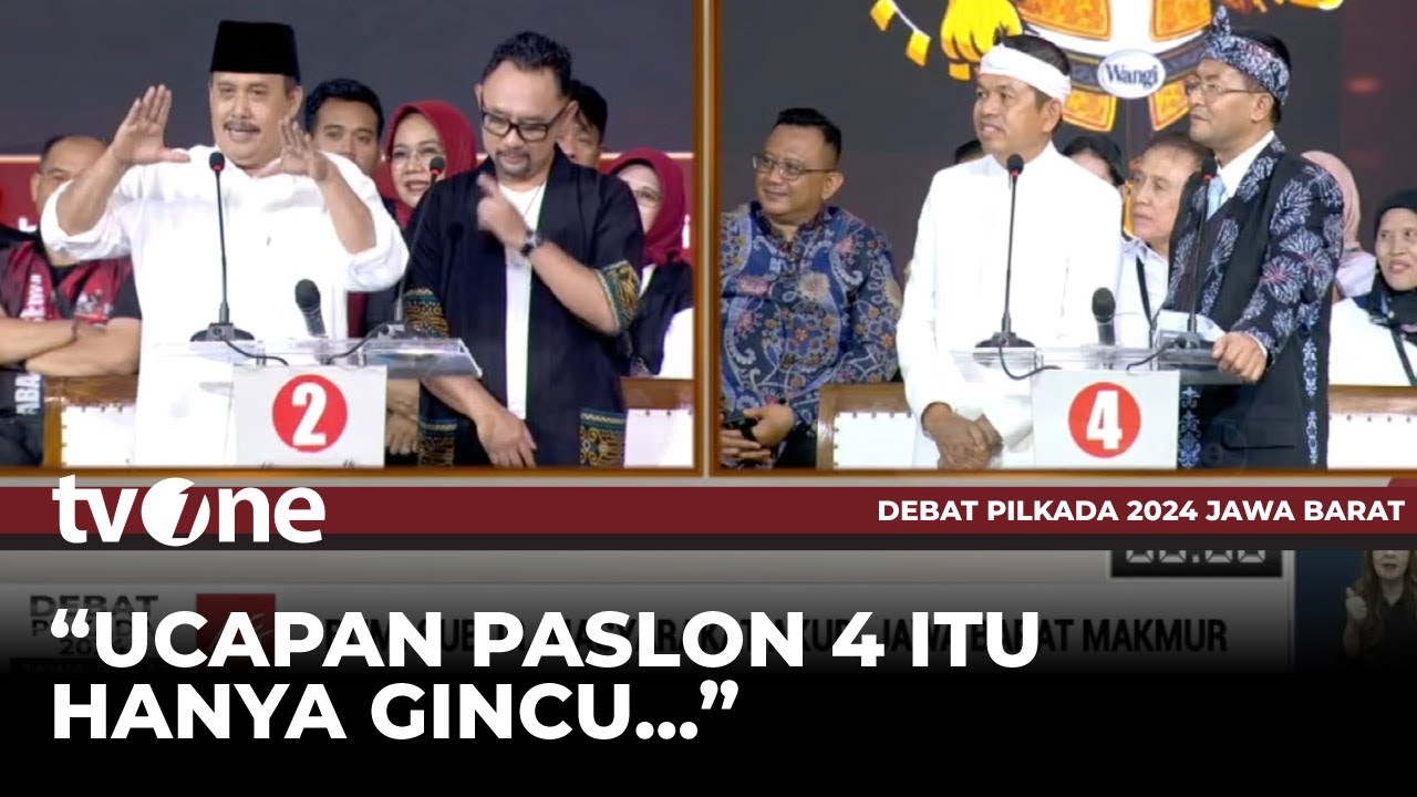 Beda Cara Jeje dan Dedi Soal Jabar Kehilangan Puluhan Ribu Hektar Sawah Produktif | tvOne