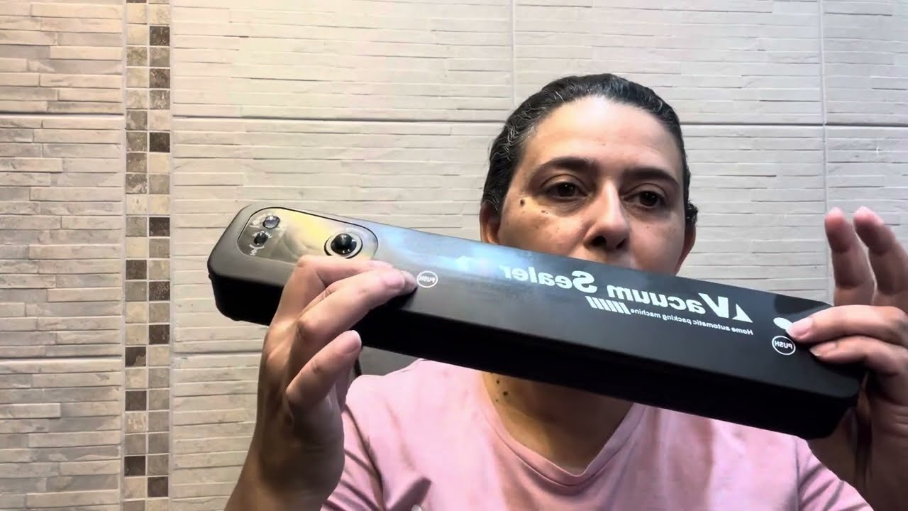 Seladora a vácuo da Shopee (vacum sealer)