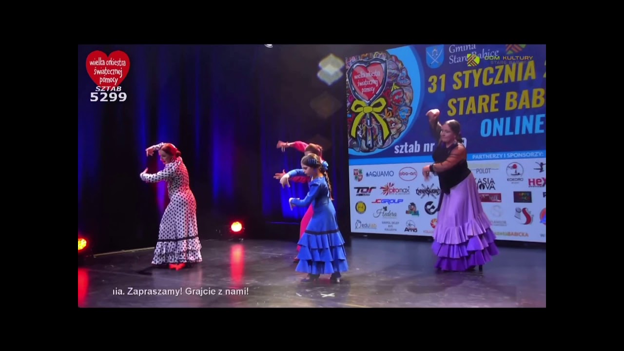 Zesp&oacute;ł FlamencoArte wspiera WOŚP!