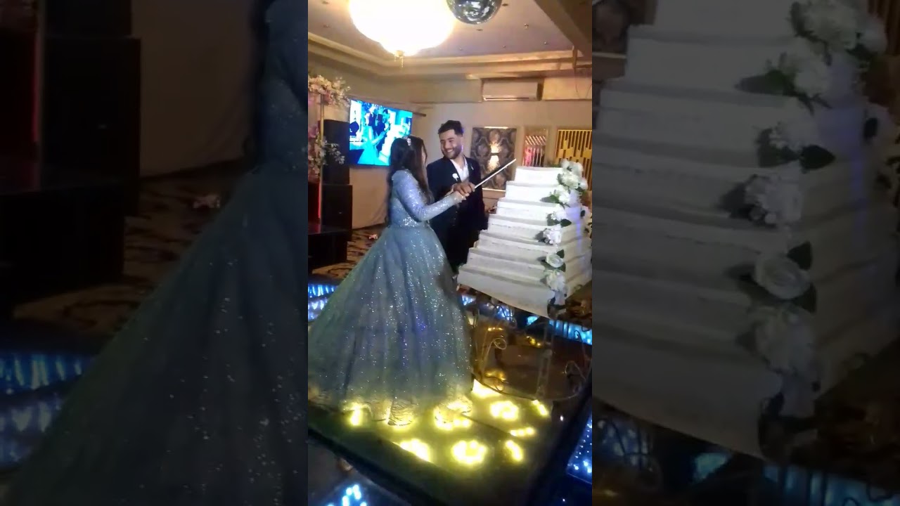 حلي عروسة وعريس مؤمن وحبيبة ألف مبروك