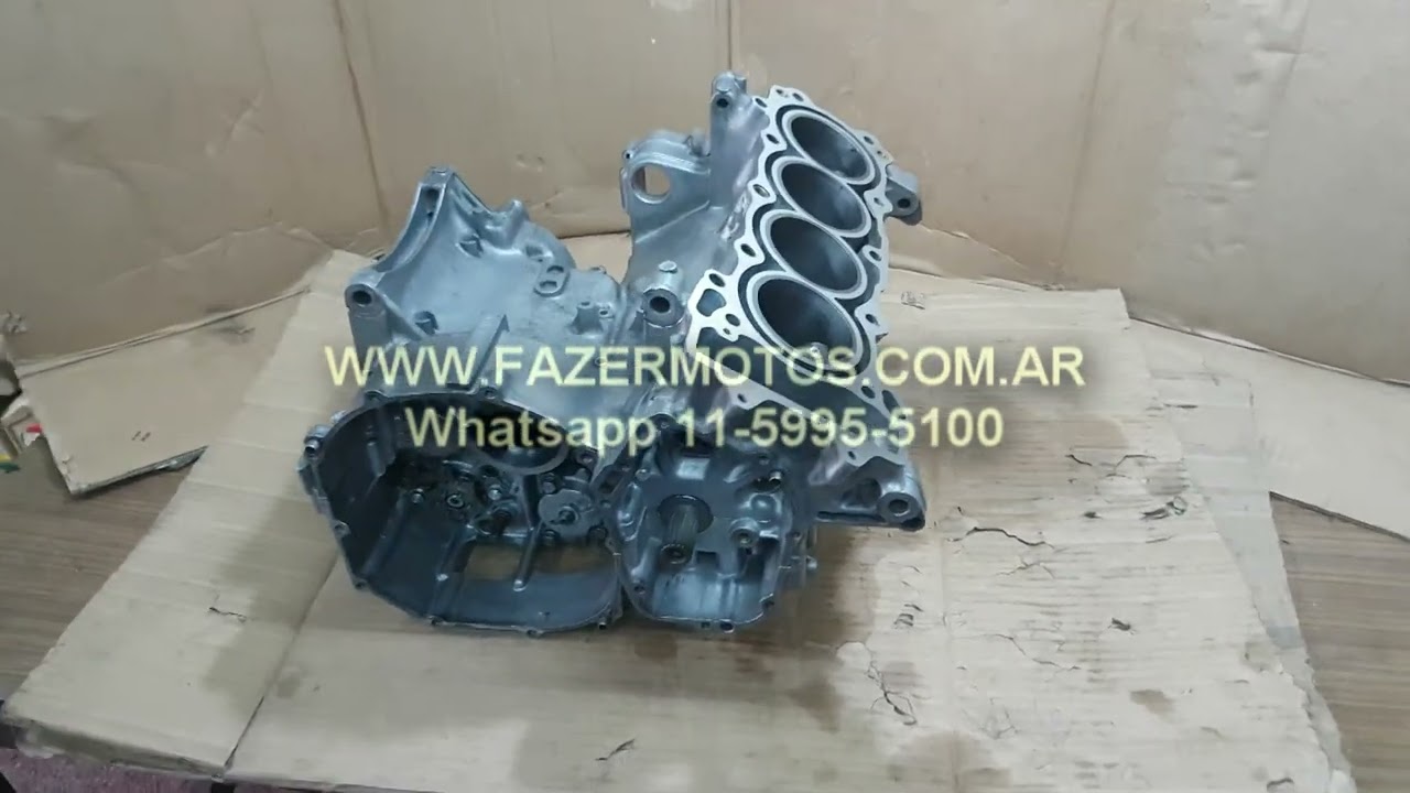 Fabricación de metales de biela y bancada Honda CBR 600 F2