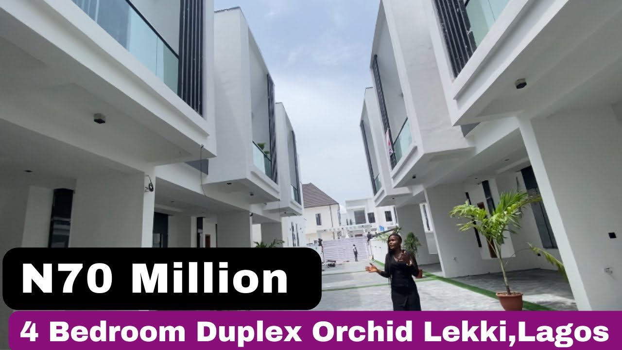 N70 Million 4 Bedroom Duplex Orchid Lekki Lagos