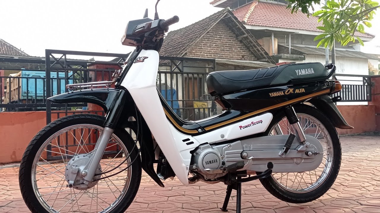 Yamaha Alfa Restorasi Ringan Bebek 2 tak ganteng