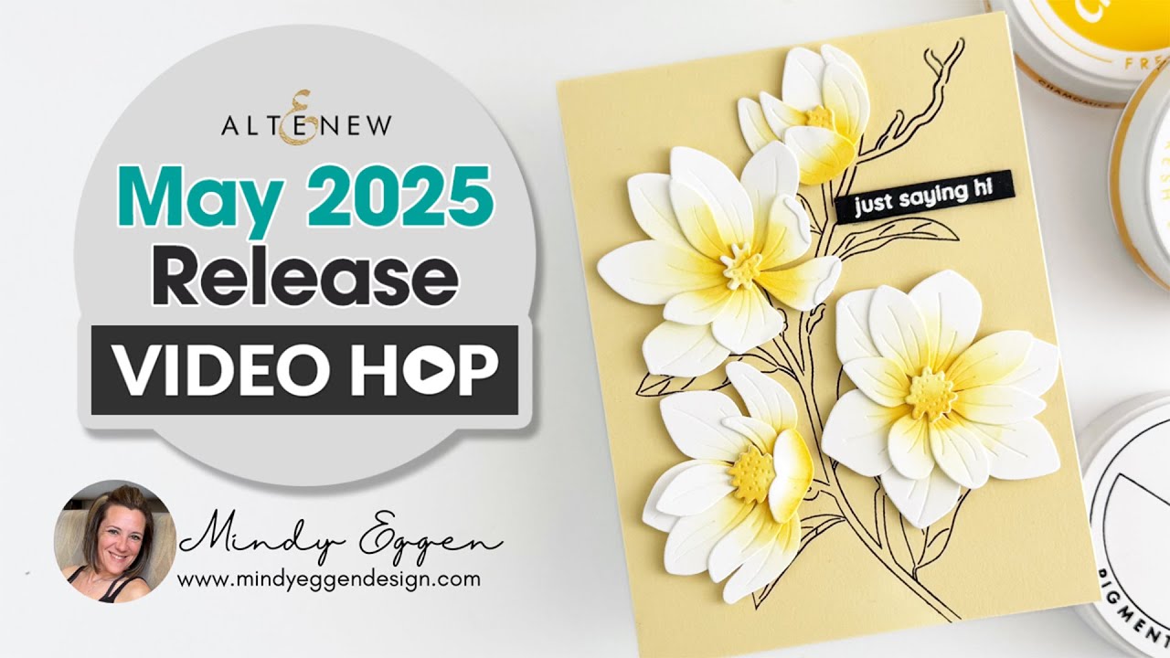 No More Guesswork! Key Hole Die Cutting Tutorial : Altenew May 2025 Video Hop + Giveaway