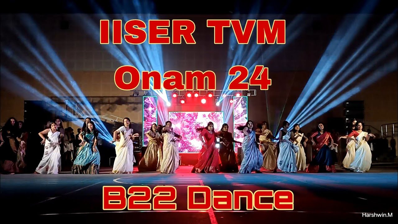 Batch 22 Onam 24 Group Dance | Onam Dance Performance | Onam Group Dance |