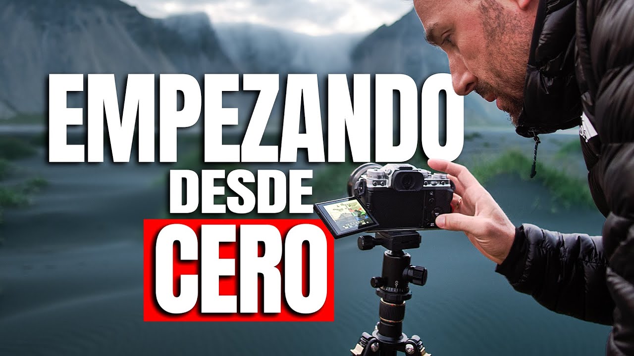 Lo que haría si empezase DESDE CERO en fotografía