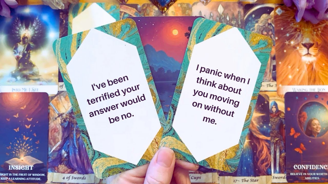 SOMEONE IS TERRIFIED OF YOU WALKING AWAY FOR GOOD 😦  (LOVE TAROT READING) 🔮