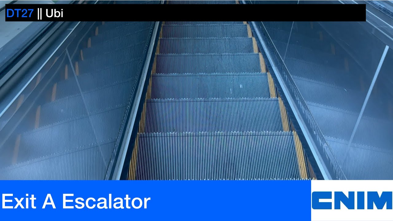 Ubi MRT Station || CNIM Escalator (Exit A)