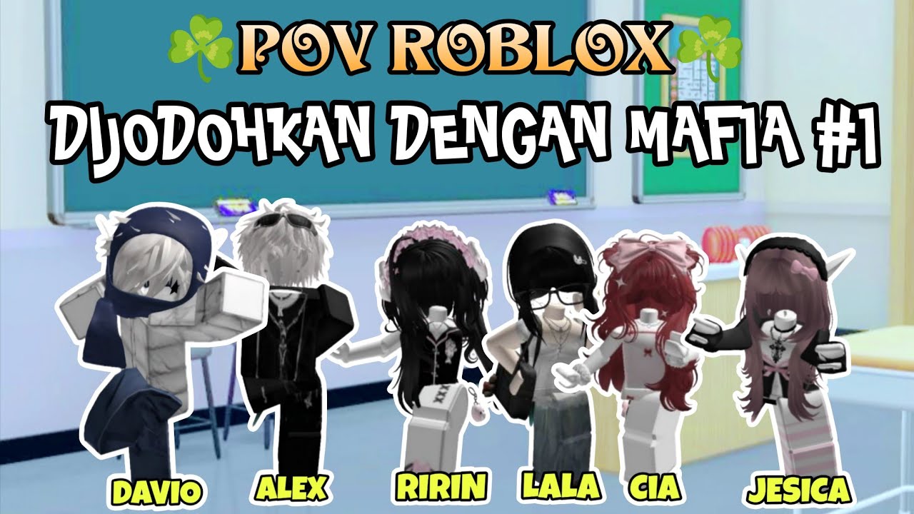 DI JODOHKAN DENGAN MAFI4 PART1 | POV PERCAKAPAN ROBLOX #musuhjadicinta #roblox