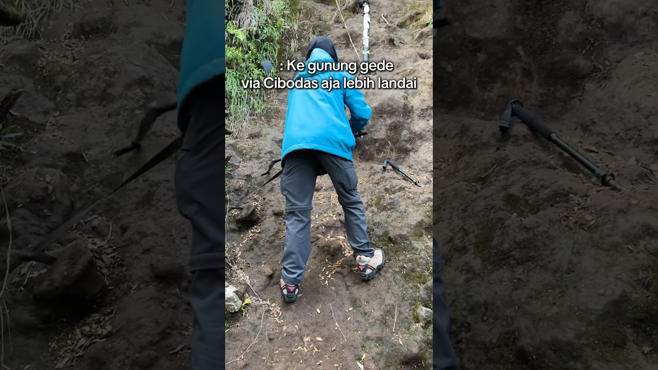 Tanjakan Rante Gunung Gede Pangrango #gununggede #summit