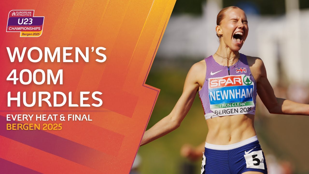 Newnham's New Record! 🇬🇧 EVERY Heat & Final of the Women's 400m Hurdles | Bergen 2025