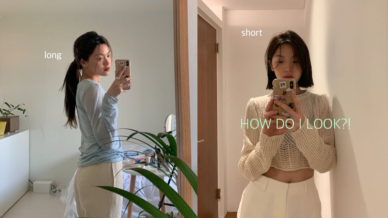 단발 커트하러 가는 나의 겟레디위드미🍃그리고 요즘 나의 고민... 단발.. 그리고 내 데일리 메이크업🪄