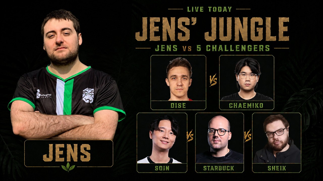 Nobody plays Nightelf COOLER 🔥Jens vs Starbuck, Chaemiko, Soin, Dise & Sheik  !OperaGX