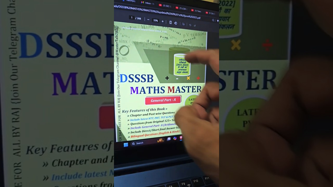 Score 20/20 in Maths&hearts;️ with these Sources 🤯 #dsssbprt #dsssbpreparation