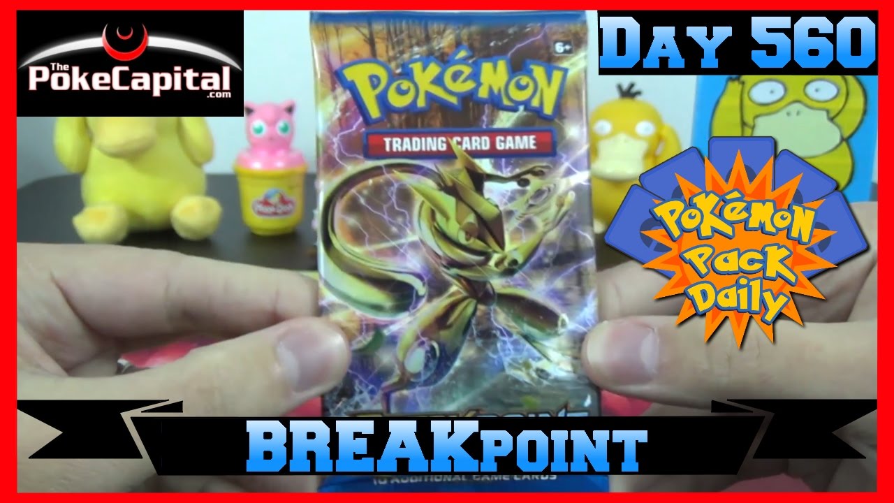 Pokemon Pack Daily BREAKpoint Booster Opening Day 560 - Featuring ThePokeCapital