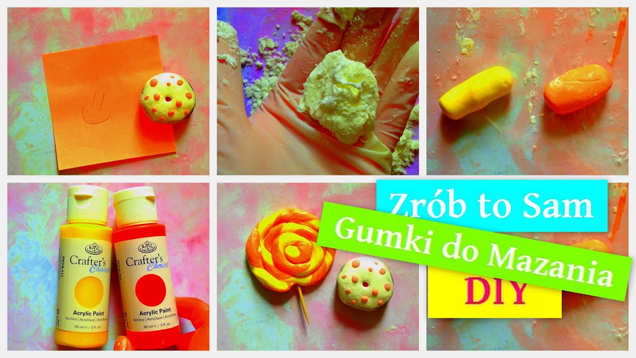 Zrób To Sam - Gumki do Mazania - DIY (back to school)