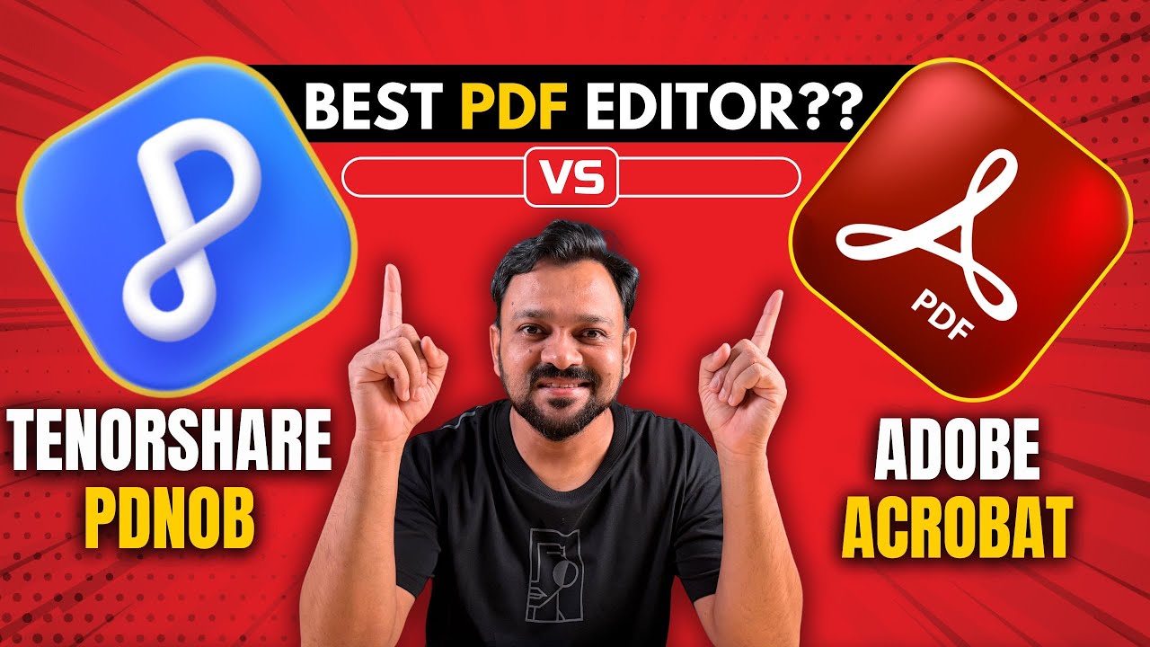 Tenorshare PDNob Vs Adobe Acrobat | Best PDF Editor in 2025?