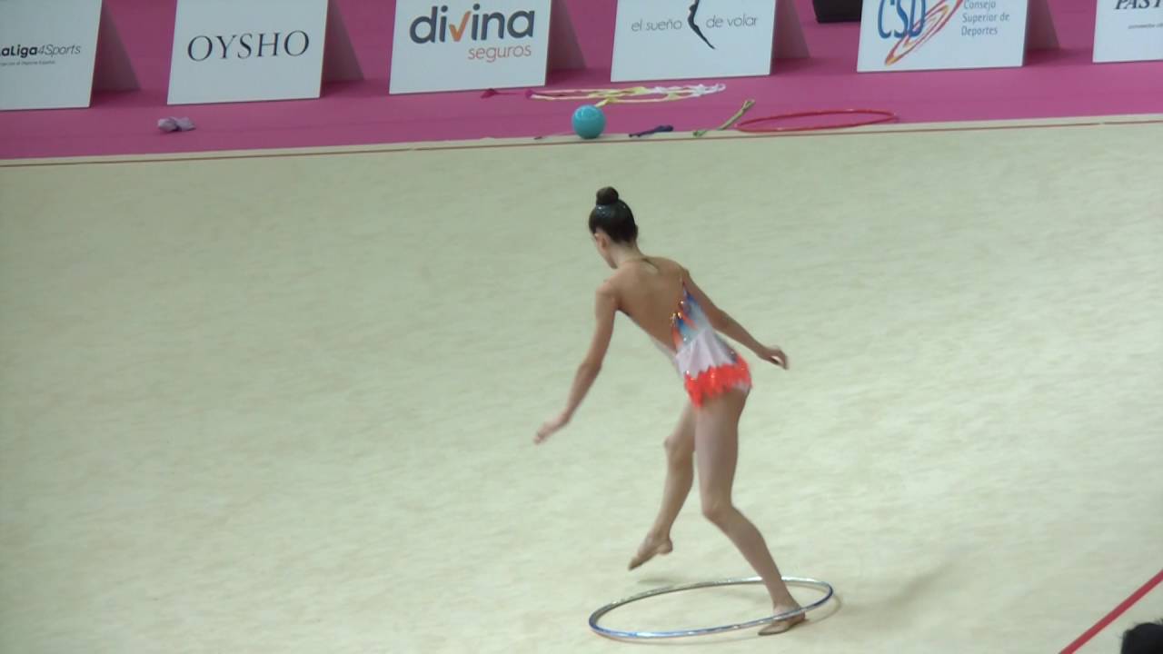 Ainhoa del Olmo Club Burgos Cto España Guadalajara 2016 aro
