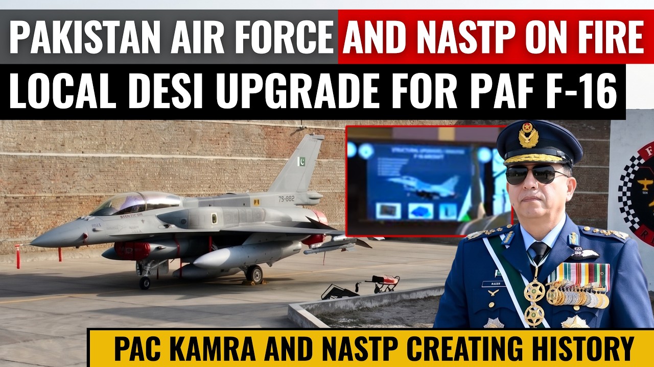 Pakistan Air Force and NASTP on Fire | Desi Upgrade & Sustainment Package for F-16 | Defence Outpost