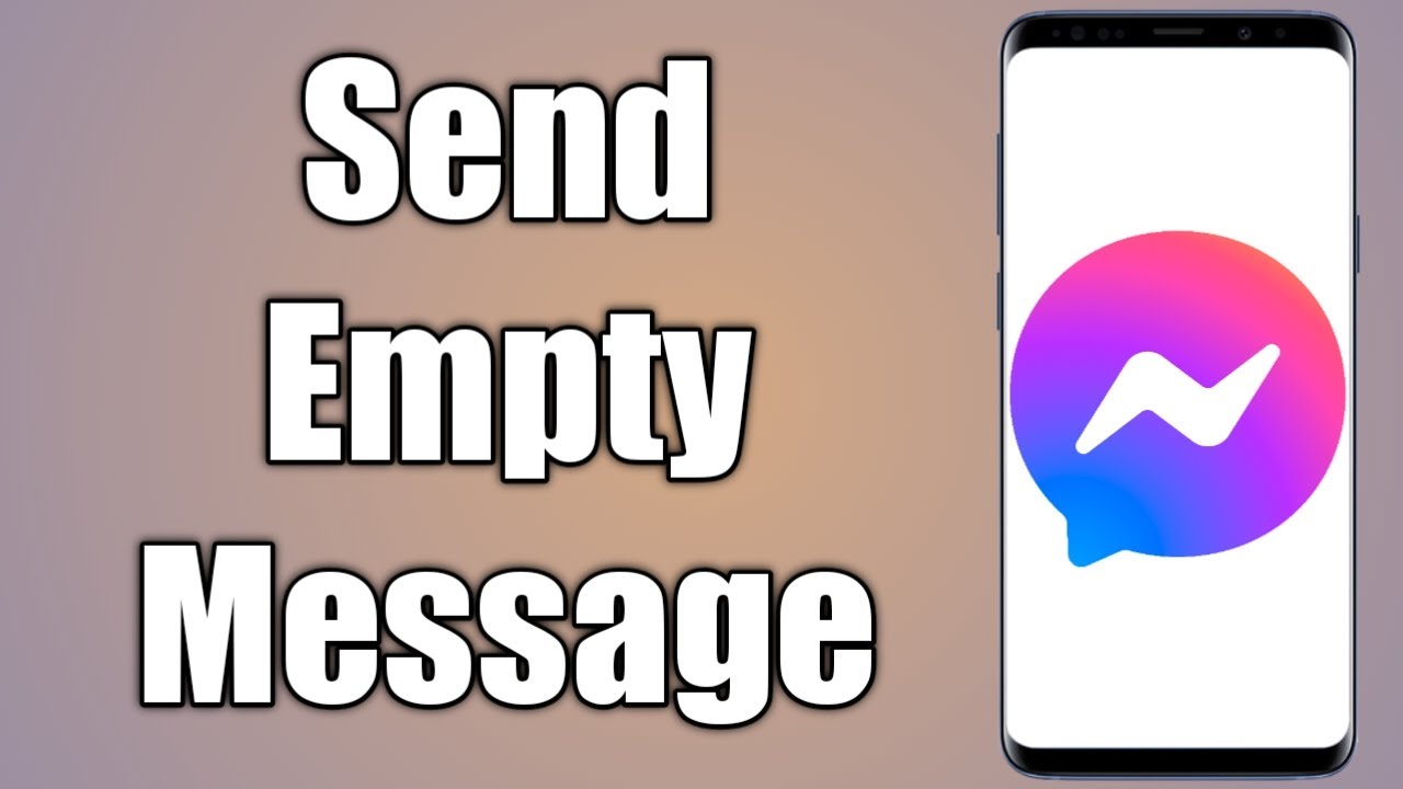 How To Send Empty Message In Messenger | Quick Method 2022