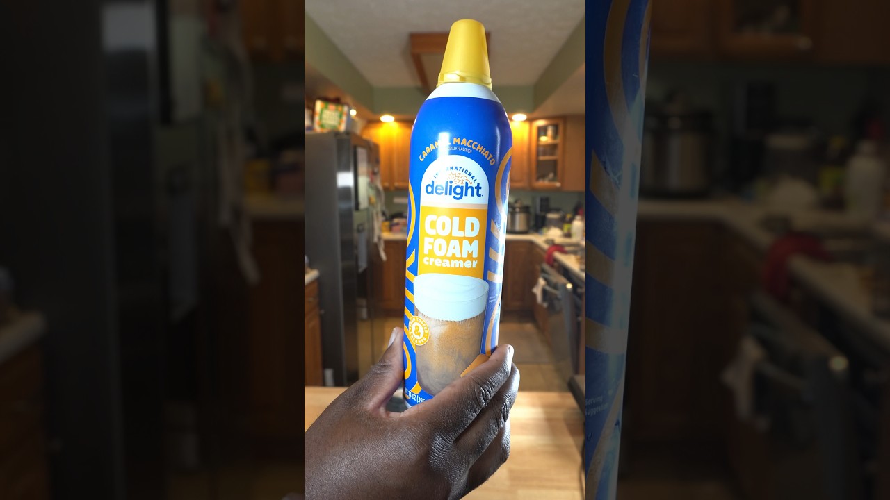 The most ANNOYING commercial about Cold Foam Coffee AT HOME?! International Delight. 