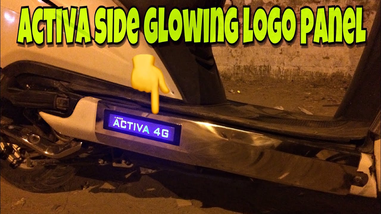How to install Activa Side Growing Logo Panel