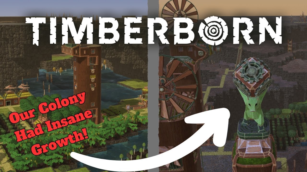 Leaf Coats on Hollows Hard Mode - Timberborn Colony Retrospective