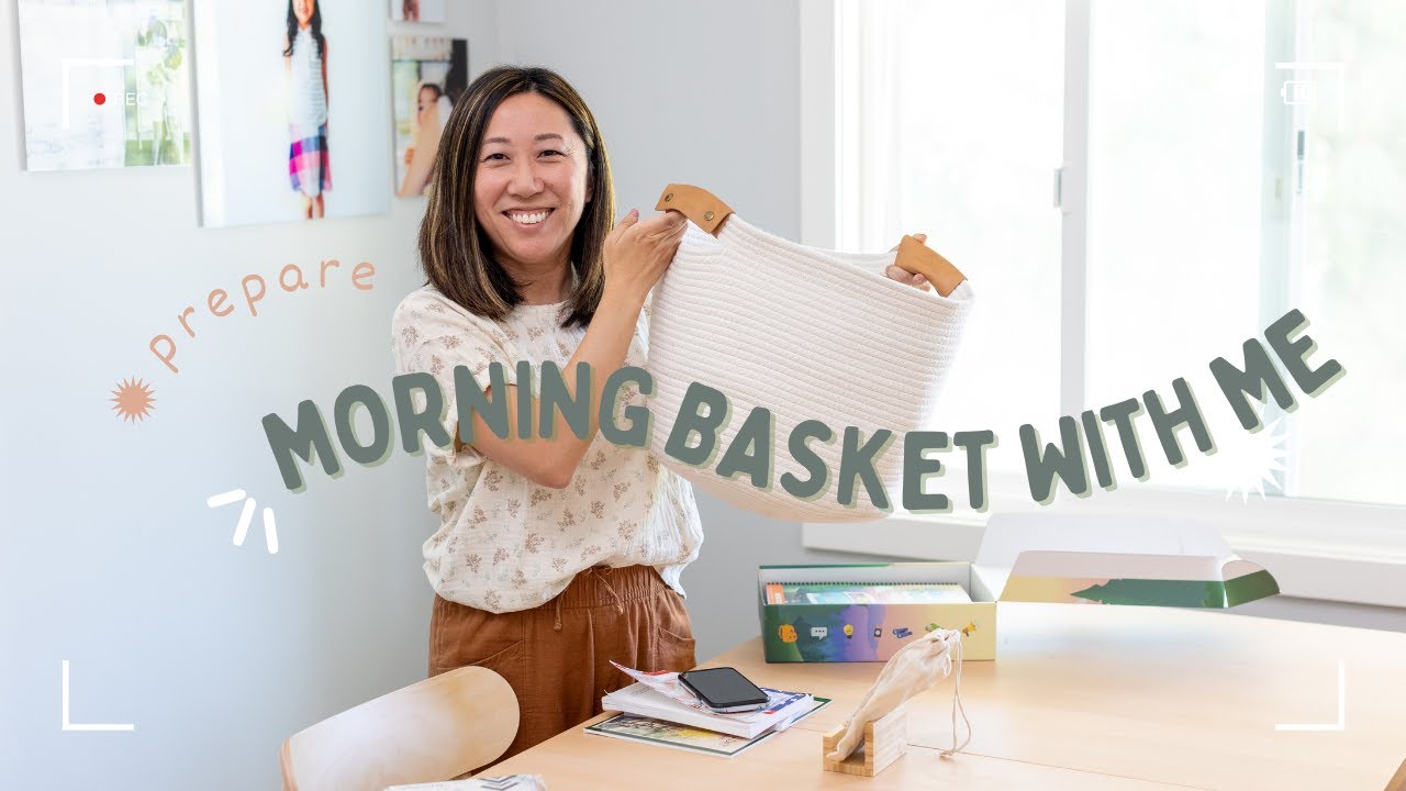 WHAT'S IN OUR MORNING BASKET | NEW HOMESCHOOL YEAR PREP