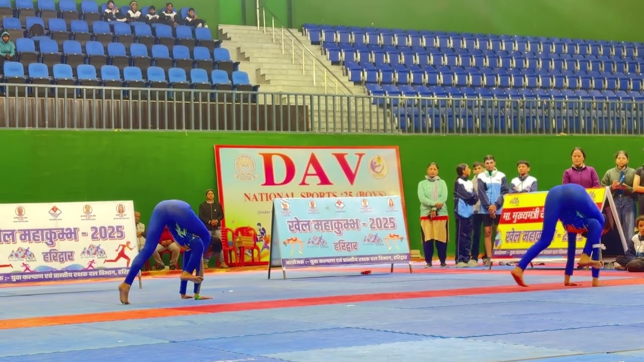 Rhythmic pair State level khel mahakumbh 2025 competition  