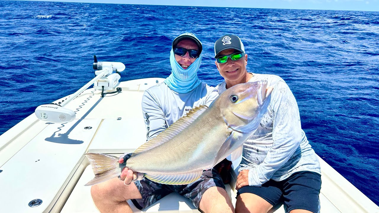 Catching big Islamorada Tilefish in bumpy conditions!