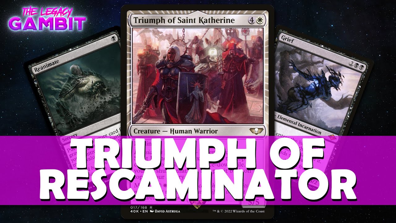 THE METAGAME CHANGER | Esper ReScaminator with Triumph of St Katherine | Fresh Faces of Legacy