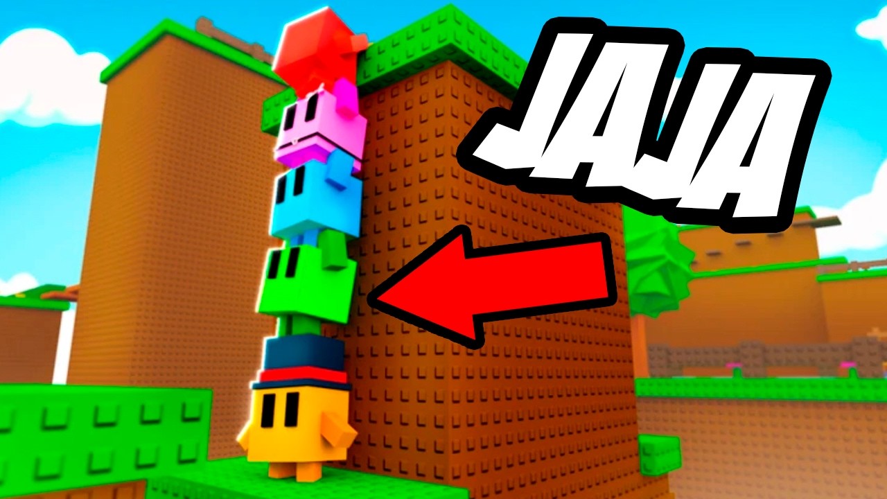 el OBBY de ROBLOX donde eres un cubo estúpido xdd