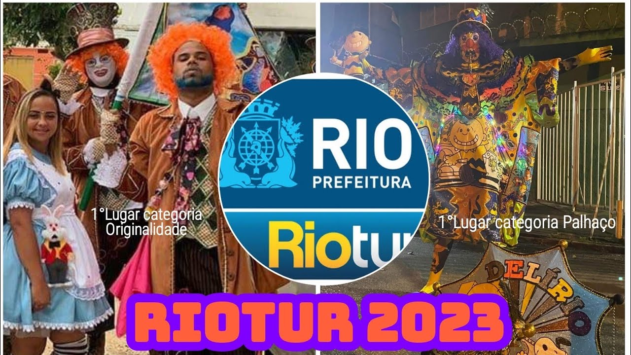 Riotur 2023,Palhaços e ORIGINALIDADE!