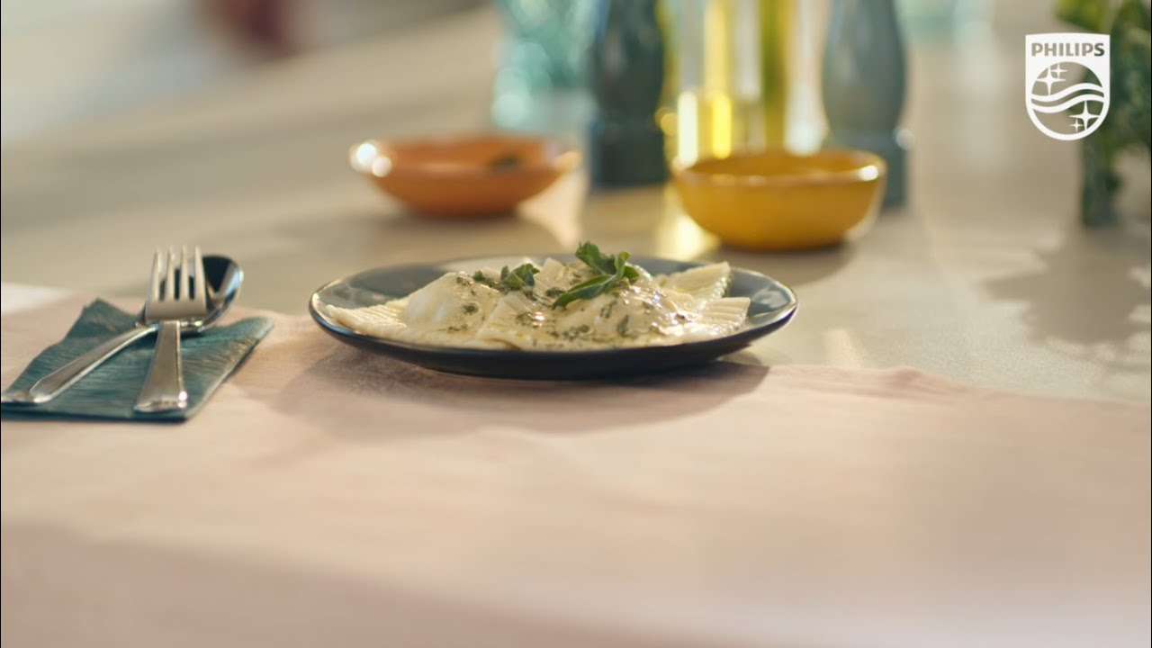How to Make Homemade Ricotta Spinach Ravioli w/ Philips Pasta Maker