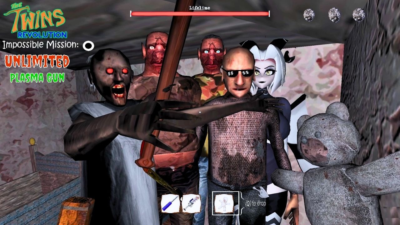 Unlimited Plasma Gun Impossible Mission (PC) The Twins Revolution Full Gameplay