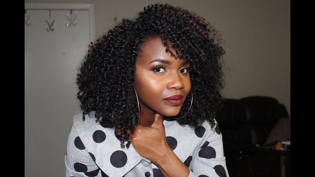 CROCHET BRAIDS WITH BANGS/FRINGES FAIL TURN SEXY- START TO FINISH || DanTemmy
