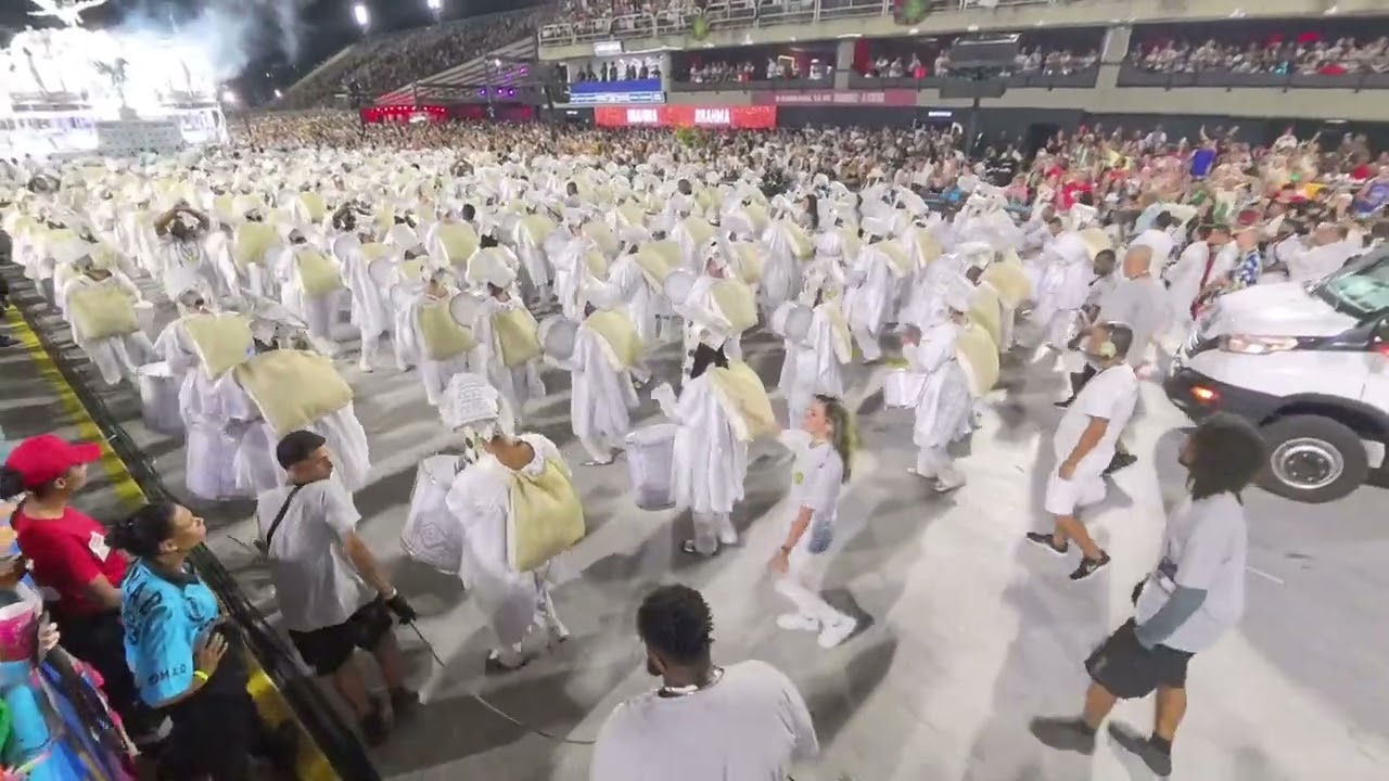 [4K] Bateria Imperatriz Leopoldinense  - 2025 - Apresentação para Módulo de Jurados