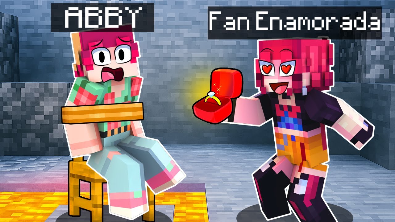 Abby Tiene una FAN ENAMORADA en Minecraft