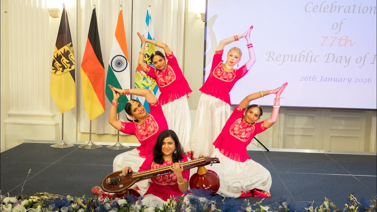 Celebrating India–Europe Ties Through Dance | Republic Day 2026 @ Consulate General of India, Munich