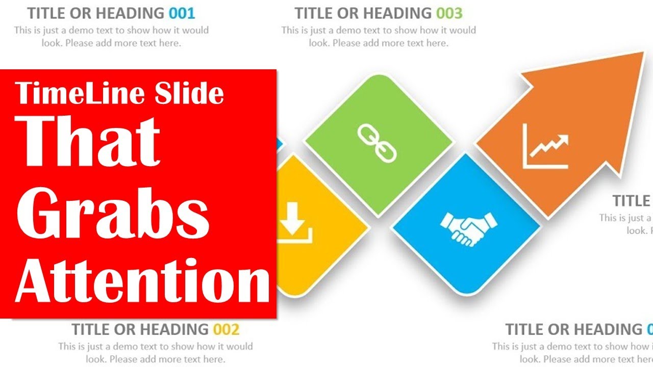 Timeline Design 2 - Animated PowerPoint Slide Design Tutorial for Project Management Professionals