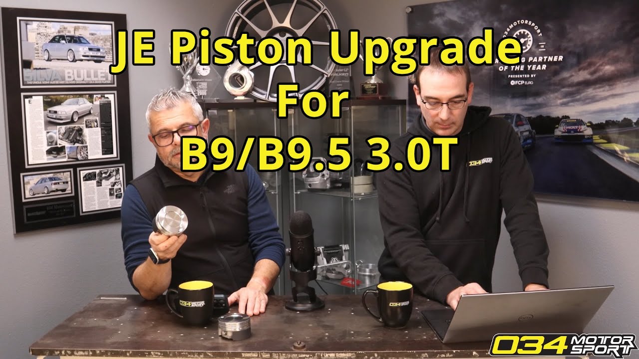JE Forged Piston Upgrades for Audi EA839 3.0T Turbocharged Engines | 034Motorsport FAQ