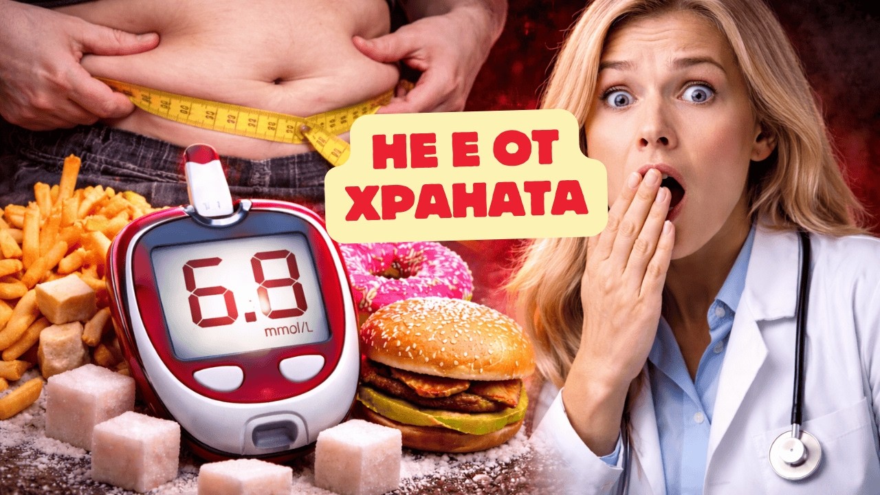 Инсулиновата Резистентност - Причината за Качване на Килограми и ДИАБЕТ!