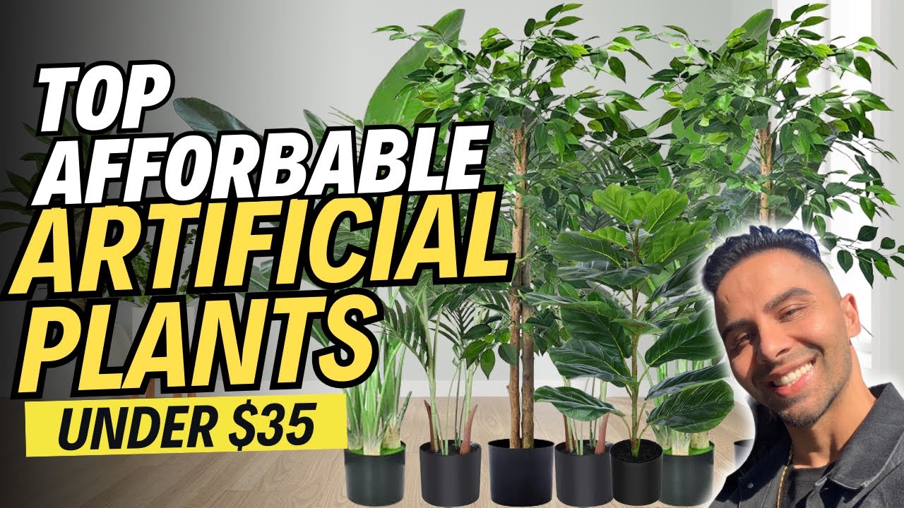 BEST ARTIFICIAL PLANTS on BUDGET Online! Fake Plants for Home Decor, Decoration Ideas for Home!